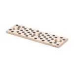 Brass and Graphite Guide Strips with Holes for Injection Mold ComponentsBrass and Graphite Guide Strips with Holes for Injection Mold Components